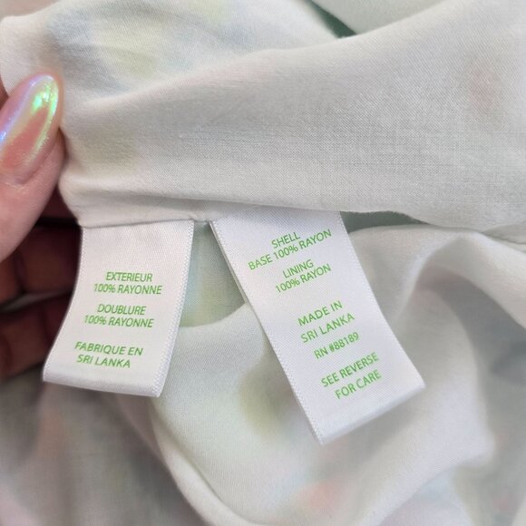 Lilly Pulitzer Nevie Caribbean Citrus Dress Off-The-Shoulder Dress Size Small - Picture 5 of 9